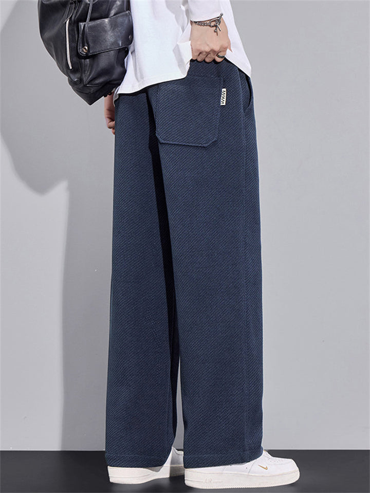 Pantalones de Punto Corte Holgado