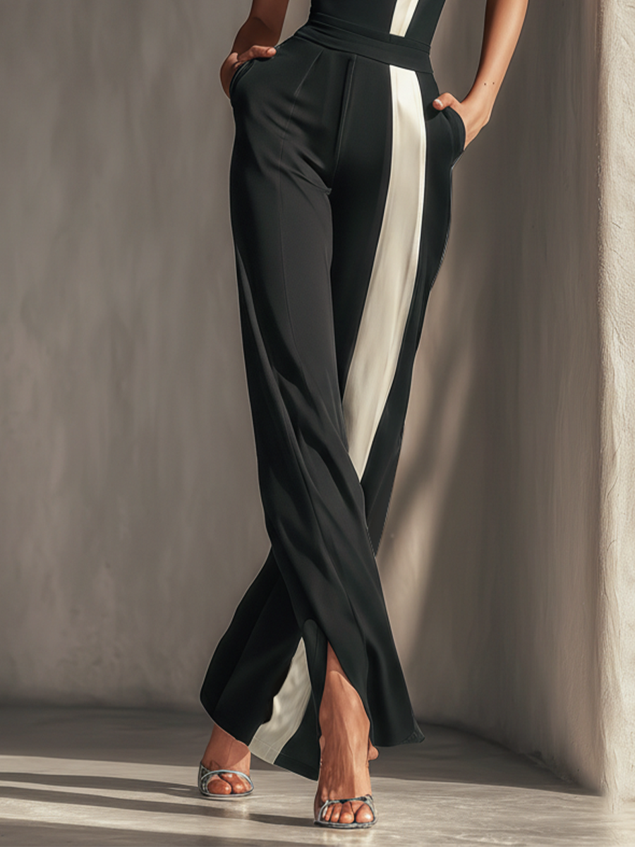Mono Strapless Bicolor