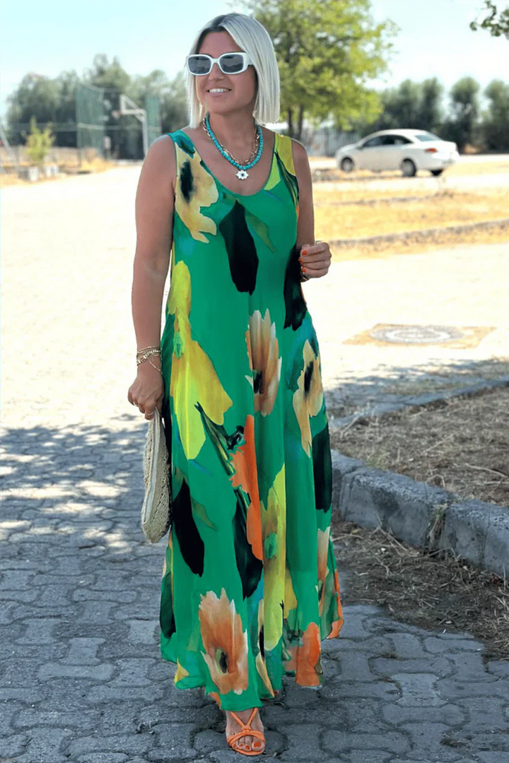 Vestido Bahía Noche Tropical