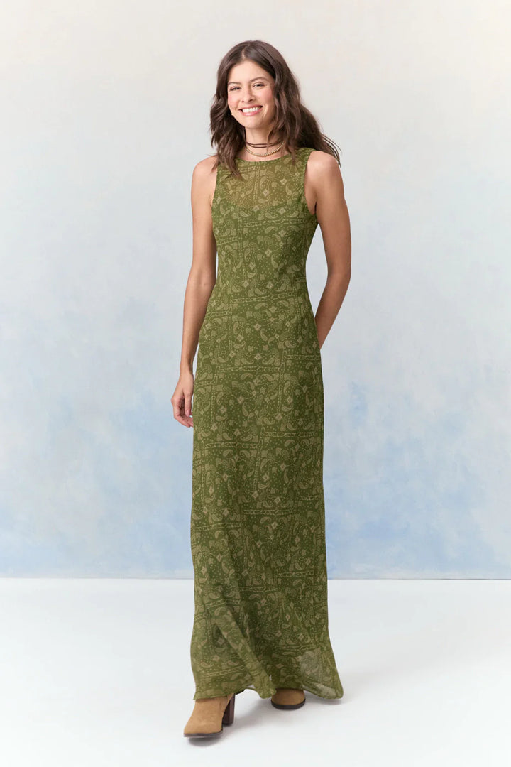 Vestido Columna Étnica