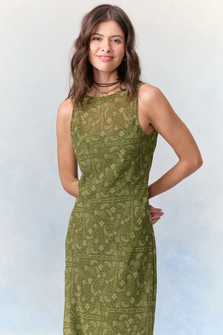 Vestido Columna Étnica