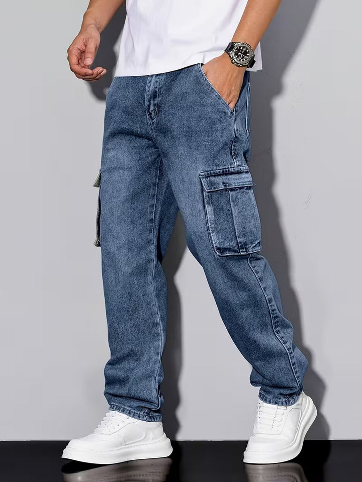 Jeans Cargo Estilo Urbano