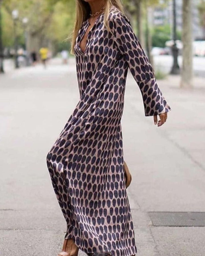 Holgado Vestido Estampado Yarem