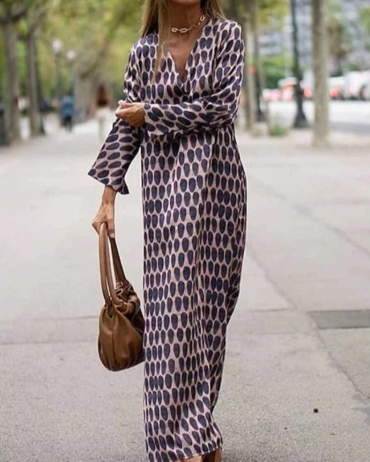 Holgado Vestido Estampado Yarem