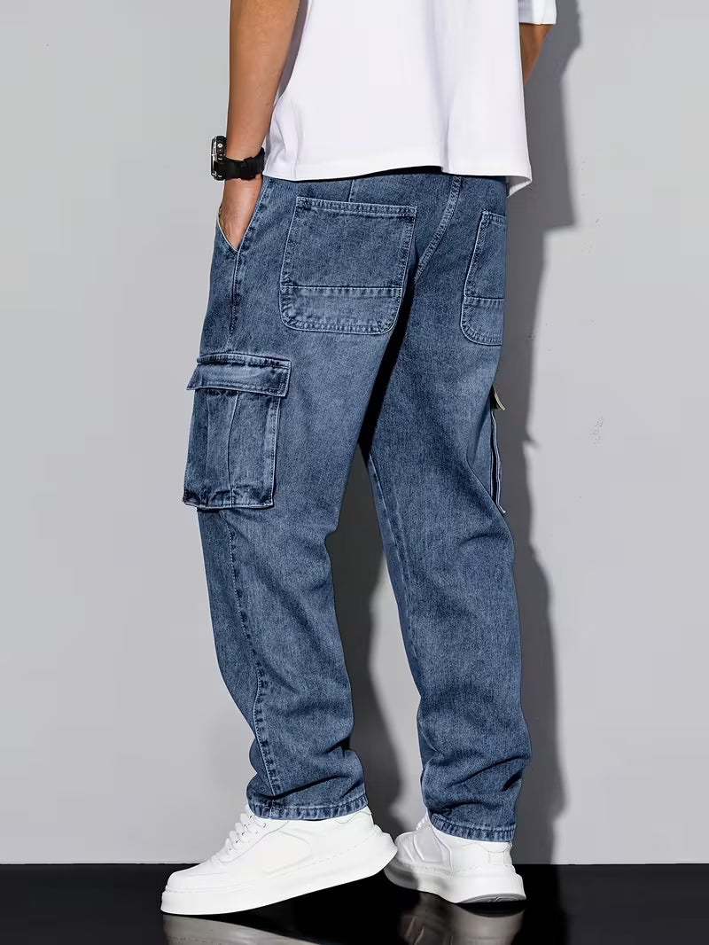 Jeans Cargo Estilo Urbano