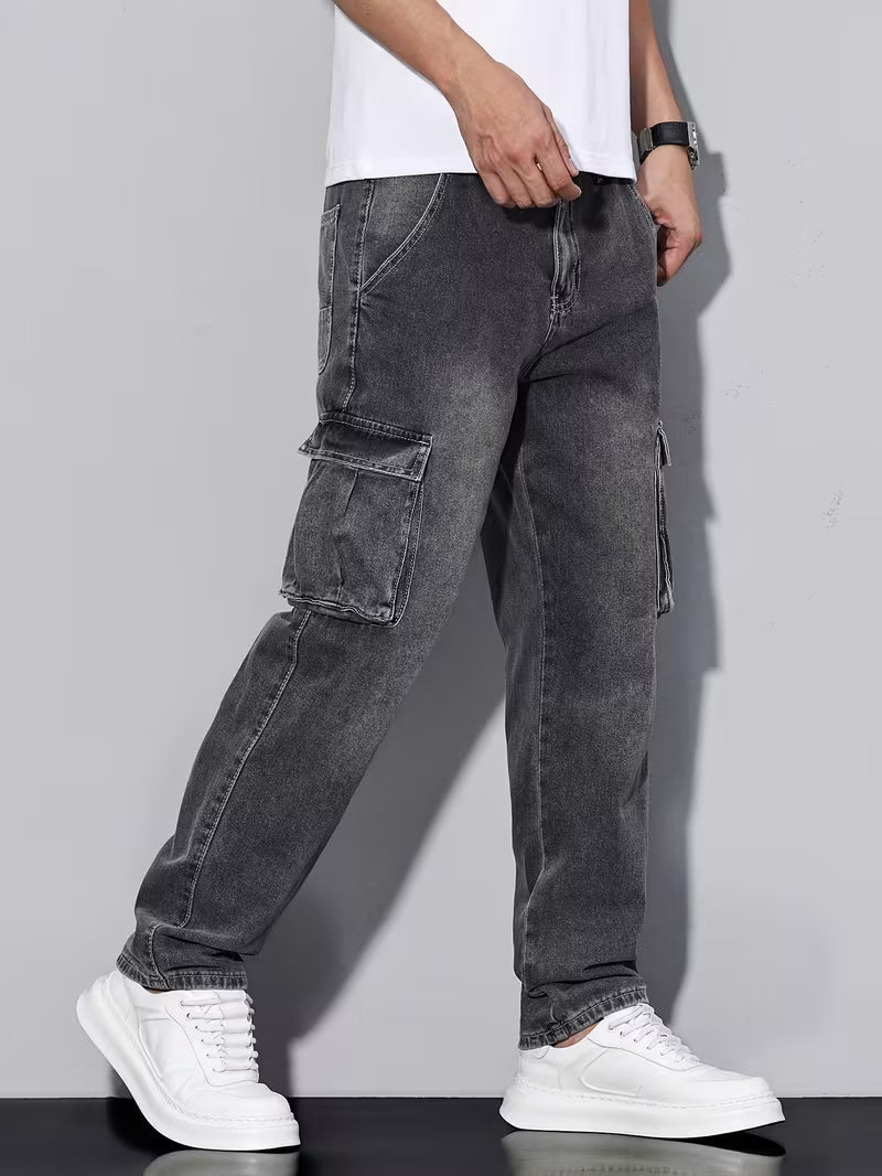 Jeans Cargo Estilo Urbano