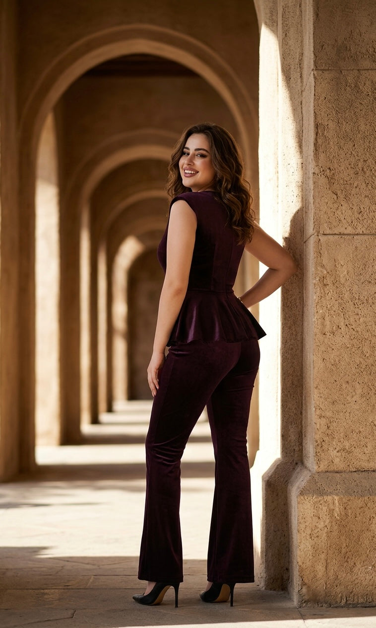 Conjunto Ejecutivo Peplum