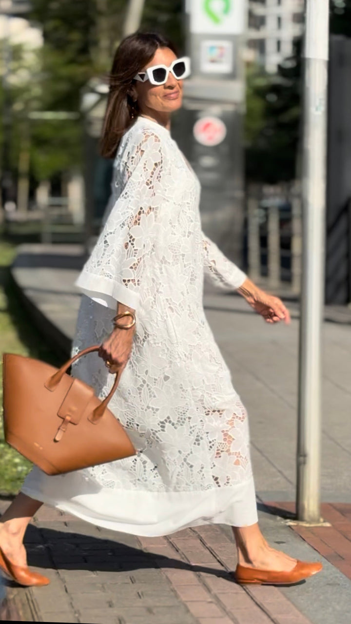Vestido Madrid Blanco