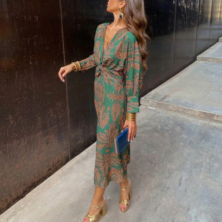 Elegante vestido midi Jade