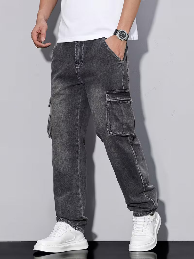 Jeans Cargo Estilo Urbano