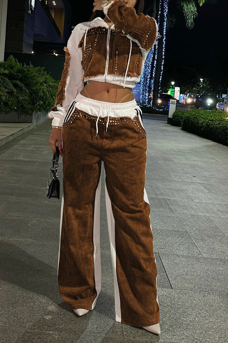 Conjunto Denim Glam