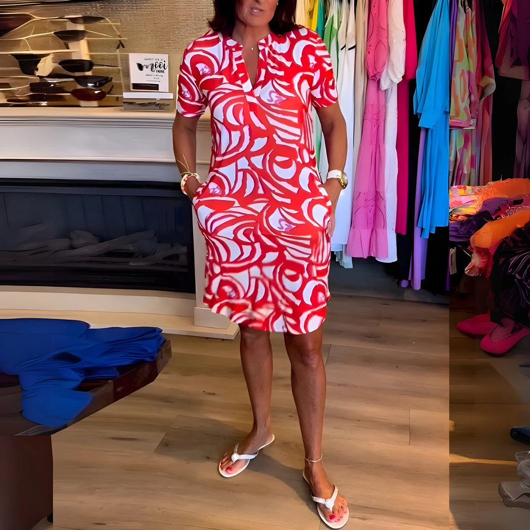 Vestido Flamingo Moderno