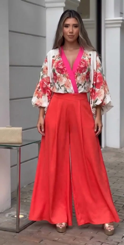 Conjunto Gala de Amapolas