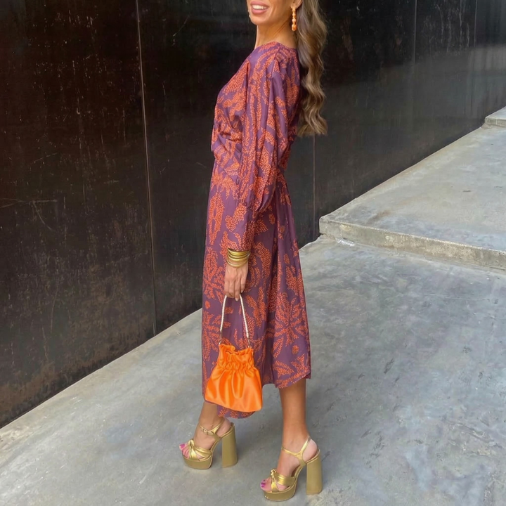 Elegante vestido midi Jade