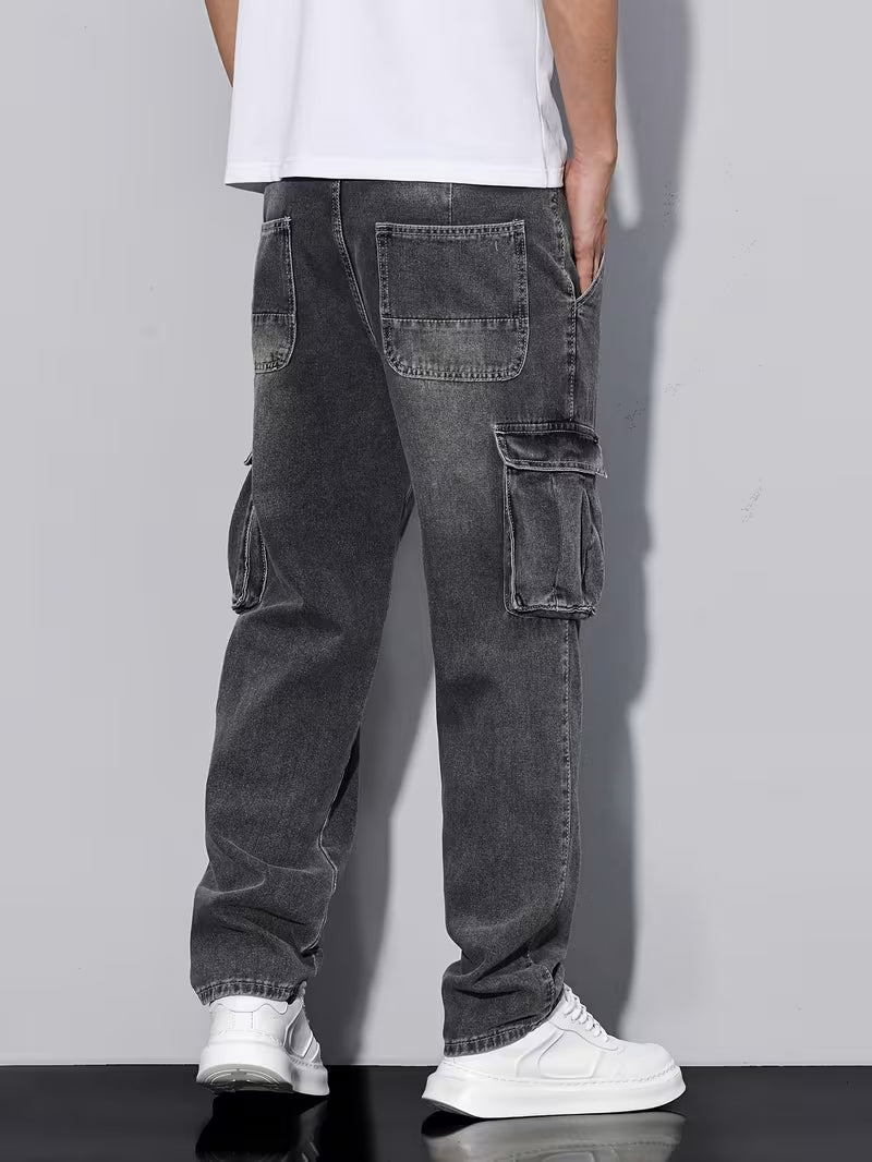 Jeans Cargo Estilo Urbano