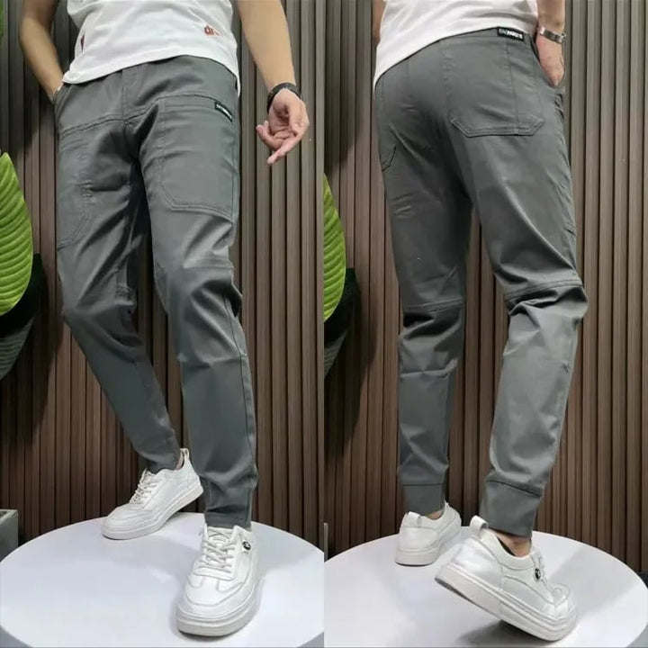Pantalones Cargo Ajustados Elásticos