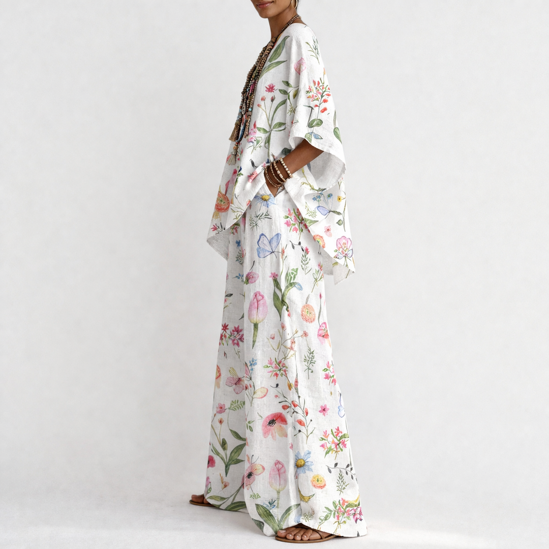 Conjunto Boho Floral Silvestre
