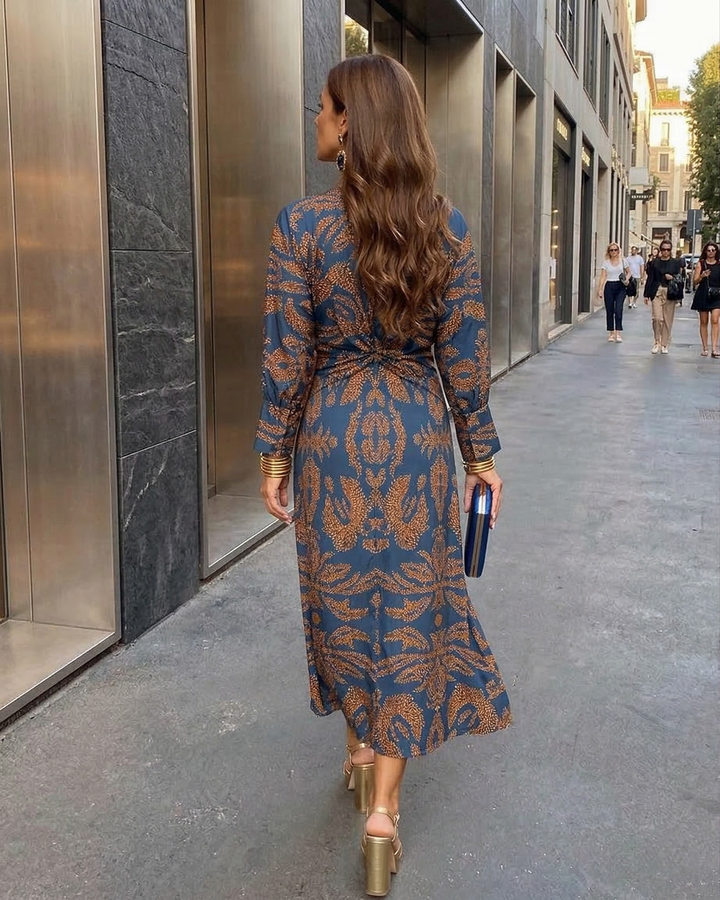 Elegante vestido midi Jade