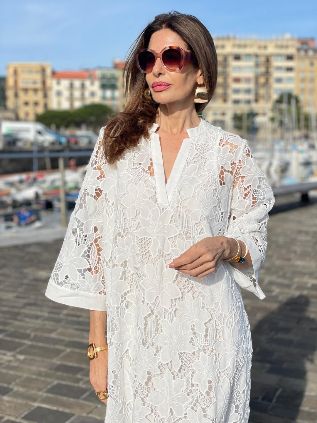 Vestido Madrid Blanco
