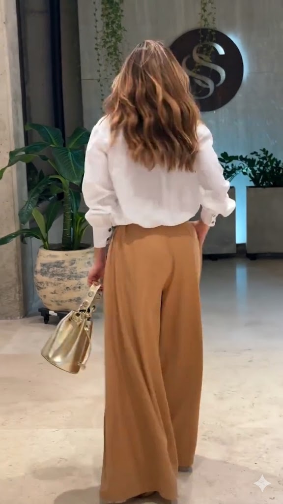 Pantalón Glan Palazzo Siena