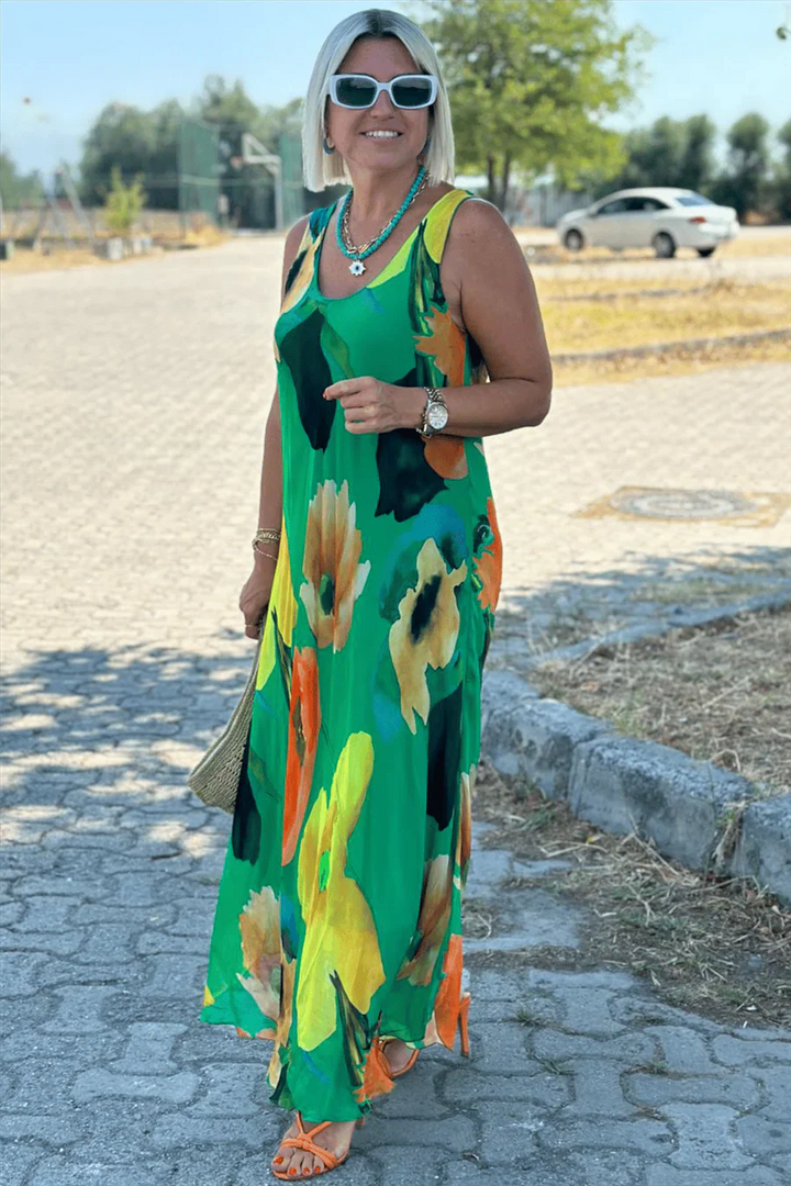 Vestido Bahía Noche Tropical