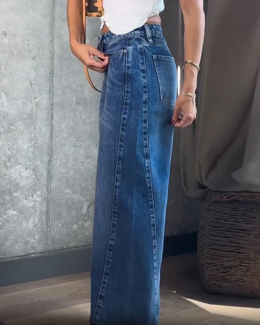 Jeans Wide Leg "Urban Flow"