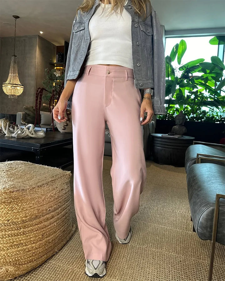 Pantalón Sastre Soft Rose