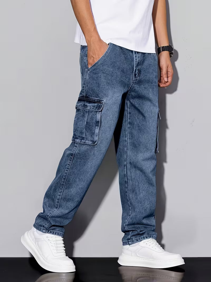 Jeans Cargo Estilo Urbano