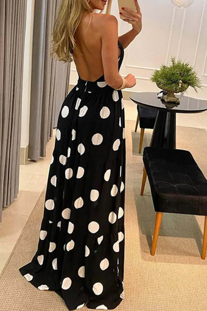 Vestido Maxi Polka