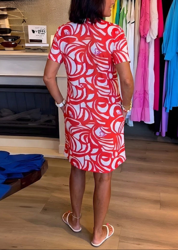 Vestido Flamingo Moderno