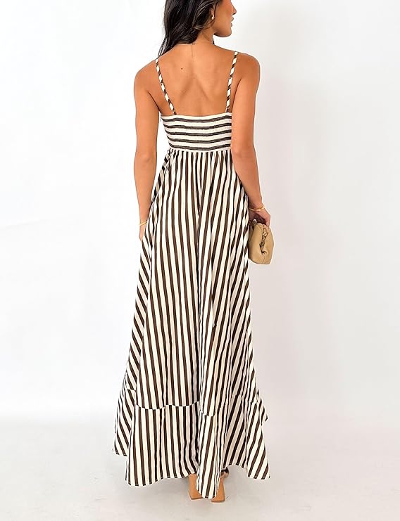 Vestido Vaporoso de Rallas Alexis