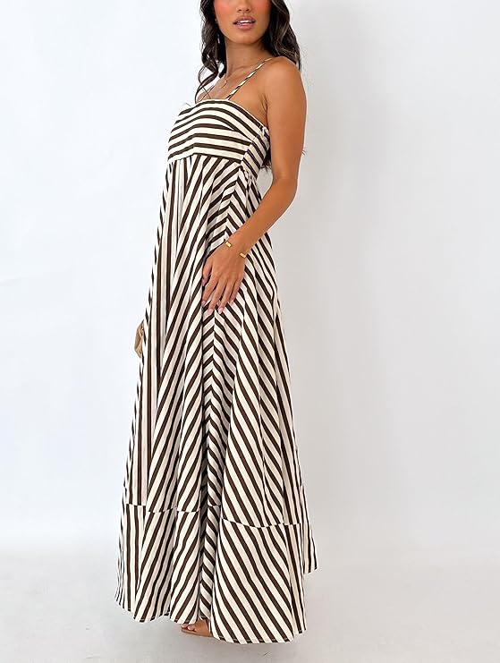 Vestido Vaporoso de Rallas Alexis