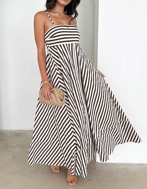 Vestido Vaporoso de Rallas Alexis