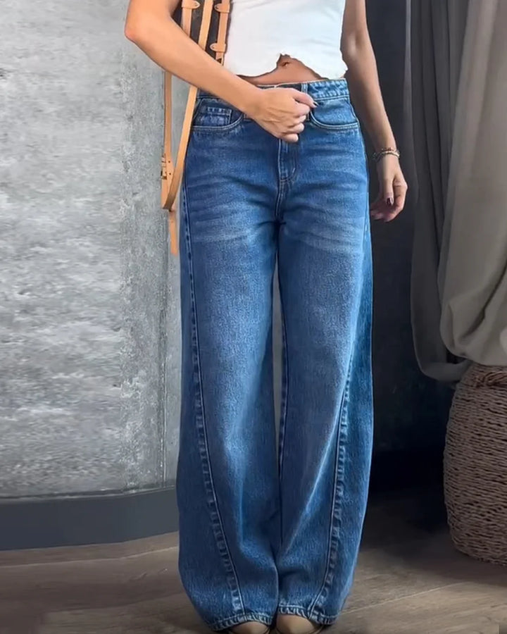 Jeans Wide Leg "Urban Flow"