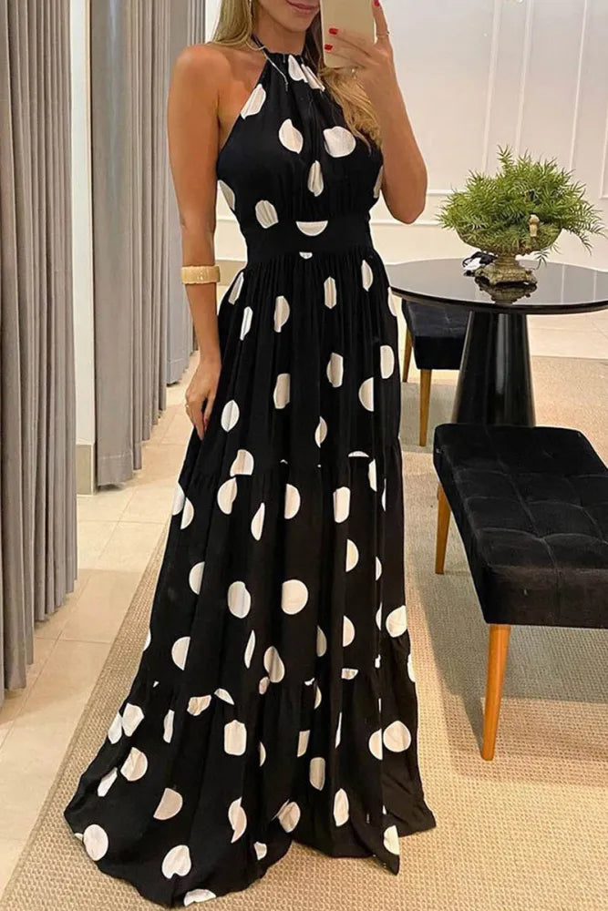 Vestido Maxi Polka