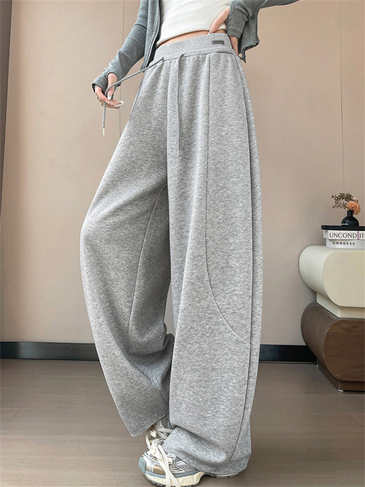 Pantalón Holgado  con pedrería