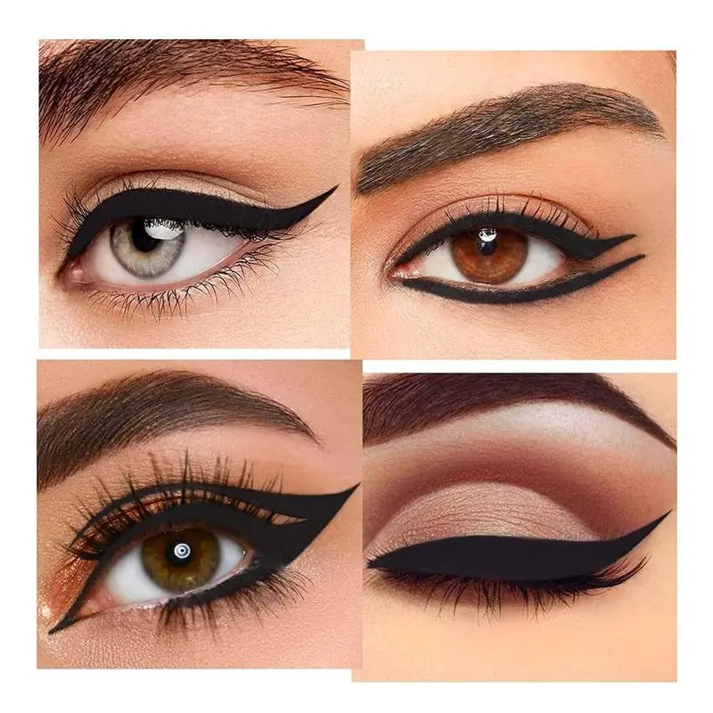 lápices delineadores de ojos en gel negros 2X1