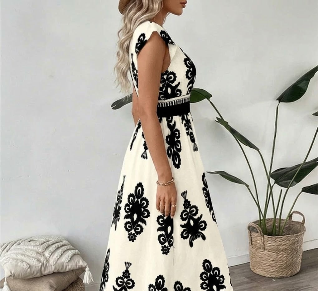 Vestido Maxi Étnico Mandala