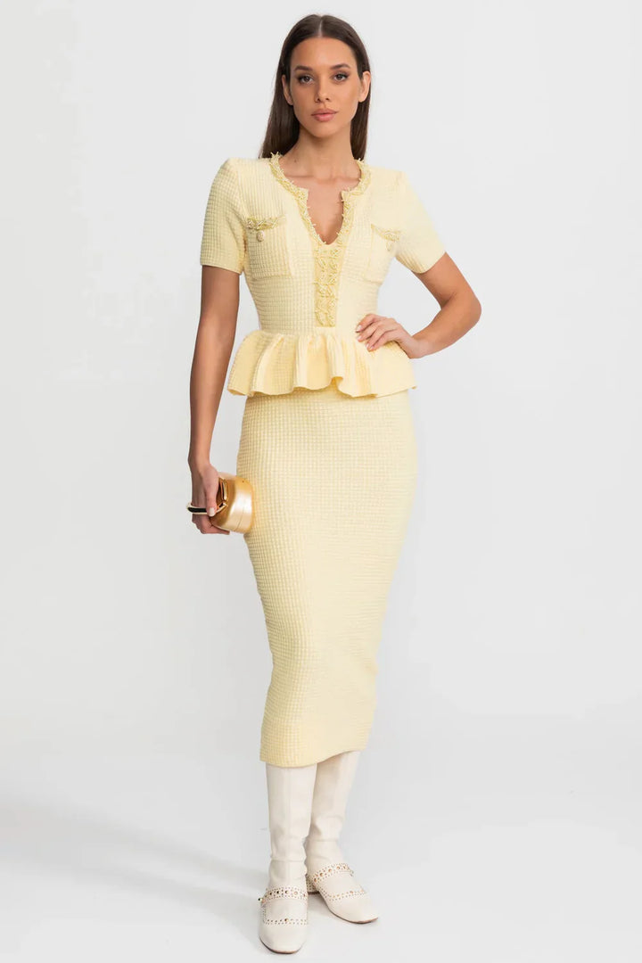 Vestido Midi de Punto Melina
