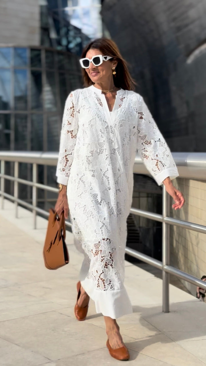 Vestido Madrid Blanco