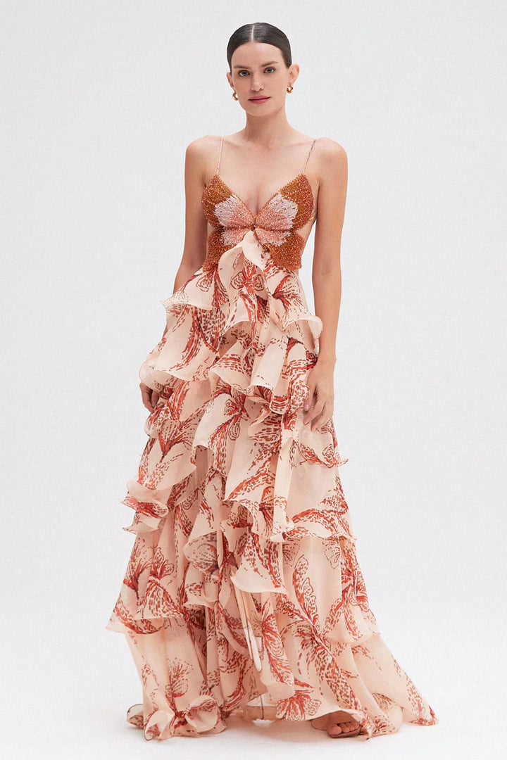 Vestido de Gala Mariposa Imperial