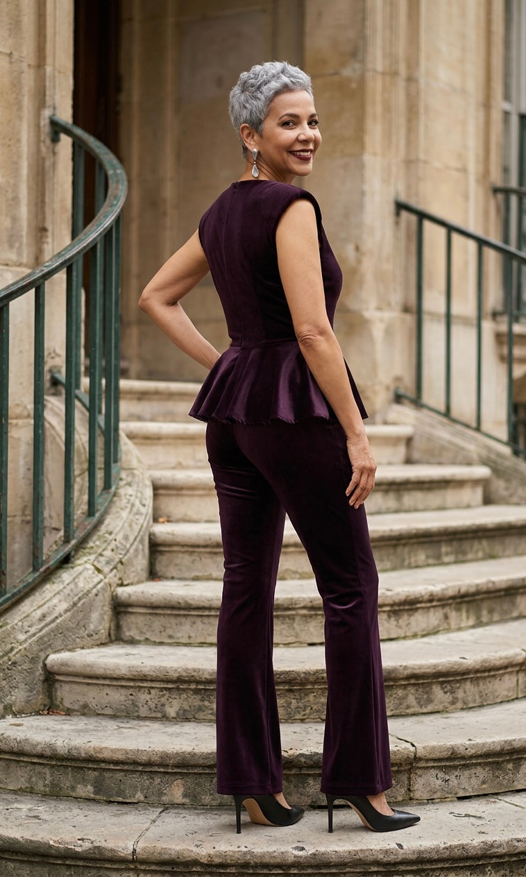 Conjunto Ejecutivo Peplum