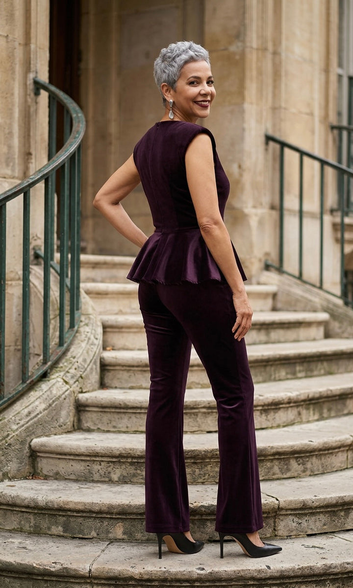 Conjunto Ejecutivo Peplum
