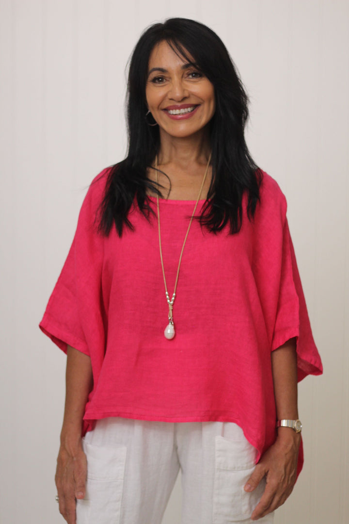 Blusa Lino Oversize Nube