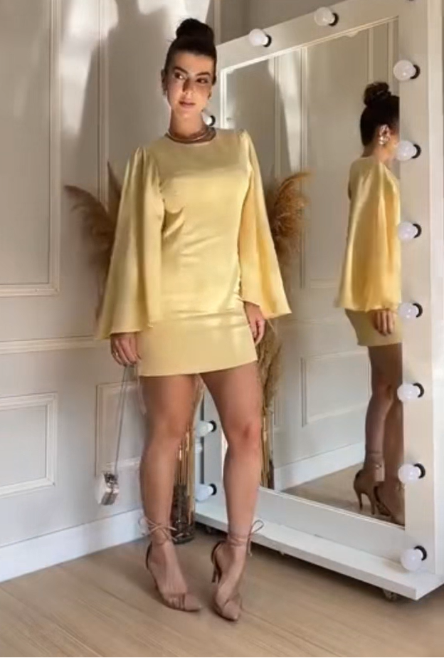 Vestido Midi Sofisticado Diom