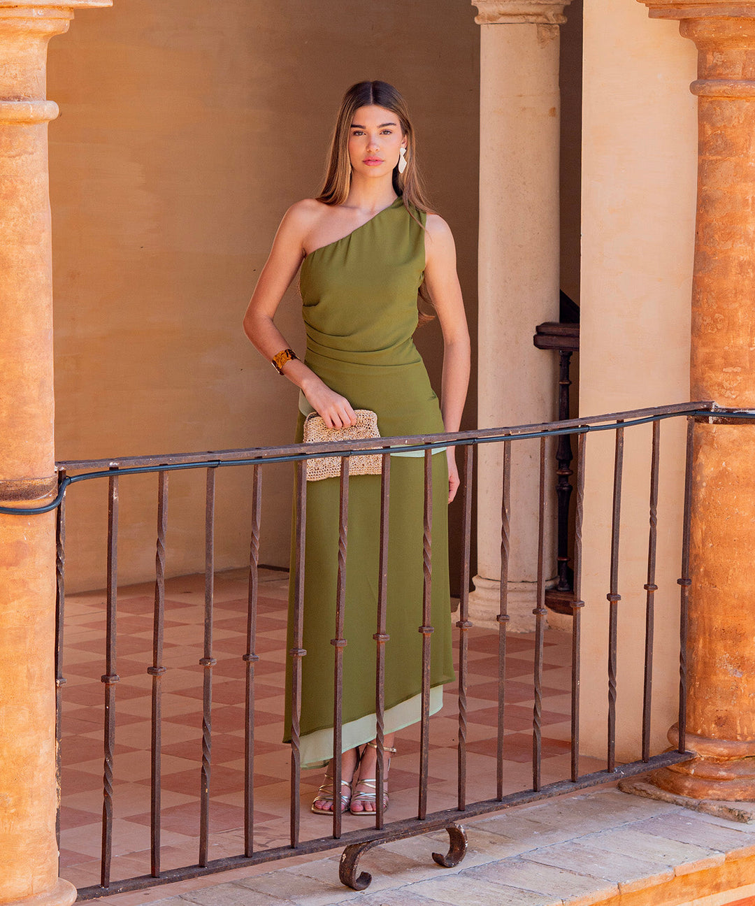 Vestido Salvia Lía