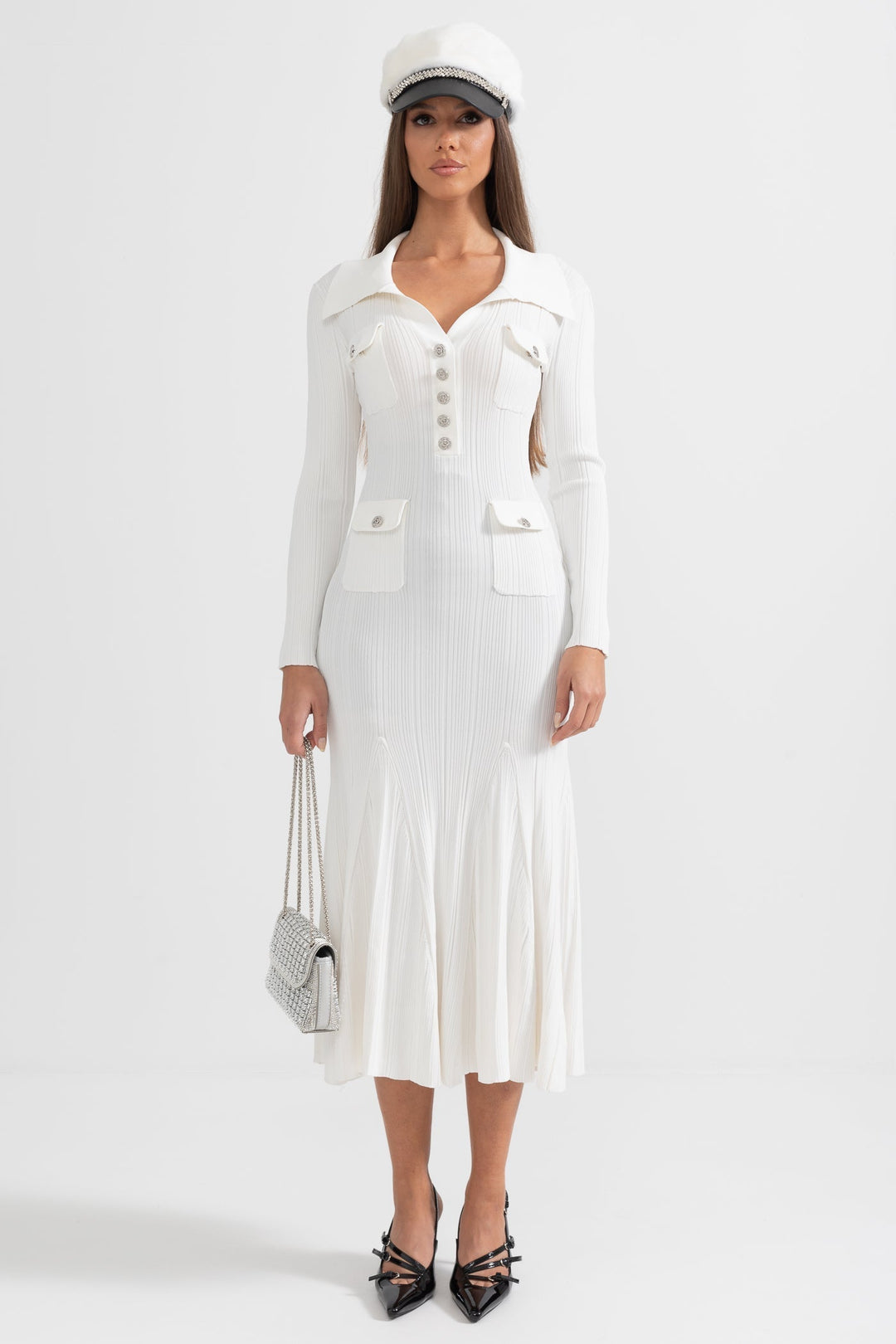 Vestido Elegant Ribbed