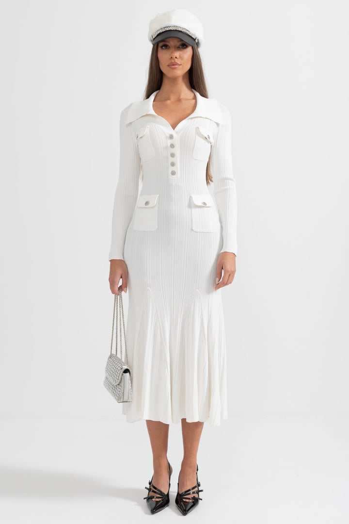 Vestido Elegant Ribbed