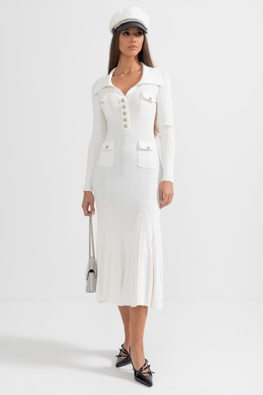 Vestido Elegant Ribbed