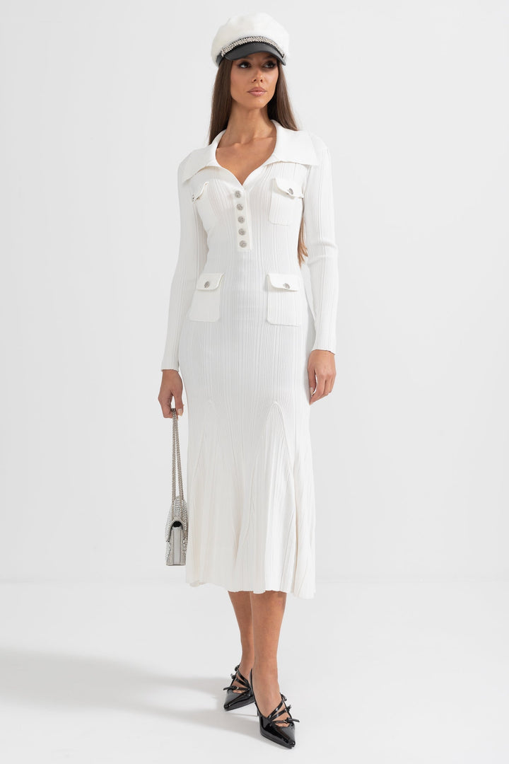 Vestido Elegant Ribbed